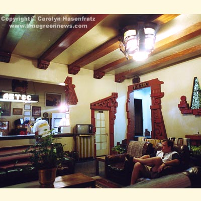 Aztec Motel Lobby