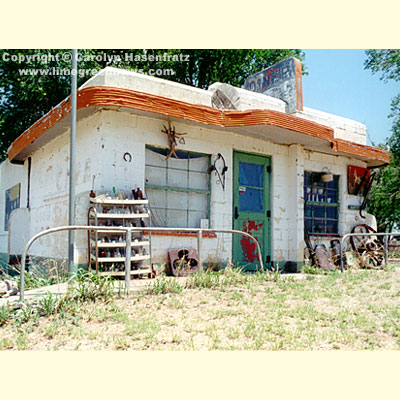 Old Diner in Glenrio