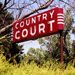 Country Court Sign