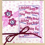 Birthday Card with Ribbon