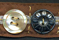 Button Headband and Bracelet