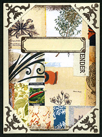 Seed Packet with Collage Insert