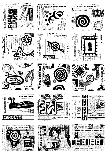 artistamp sheet