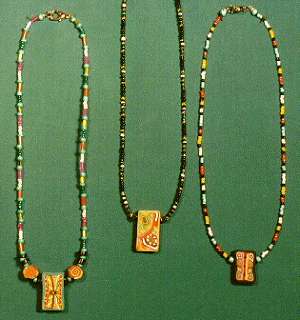 necklaces with rectangular pendants